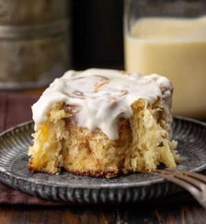 Recette Eggnog Cinnamon Rolls