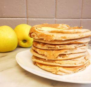 Recette Pancakes aux pommes (vegan)