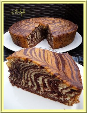 Recette Zébra cake