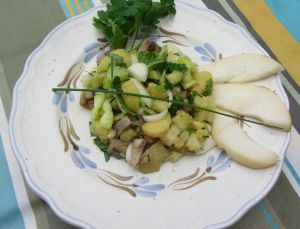 Recette Salade de hareng aux poires