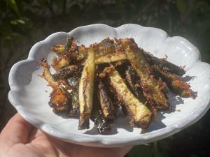 Recette Frites de courgette