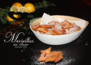 Recette Merveilles au citron