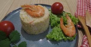 Recette Risotto aux langoustines et courgette