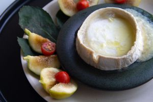 Recette Chèvre gratiné et figues fraîches