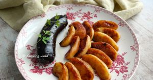 Recette Boudin noir aux pommes