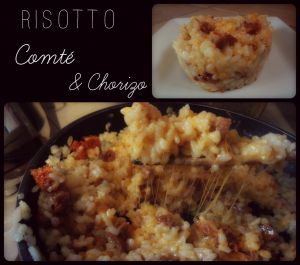 Recette Risotto Comté & Chorizo