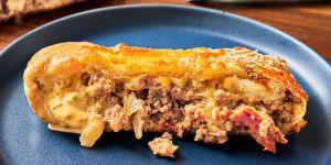 Recette Easy Cheeseburger Garbage Bread