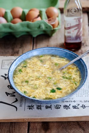 Recette Soupe à l'œuf chinoise
