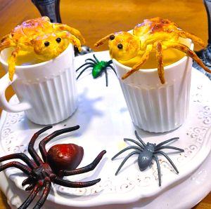 Recette Velouté de butternut spider pour faire trembler votre table d’Halloween