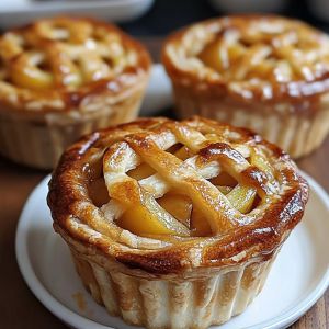 Recette Mini Pies Pommes Rapides et Savoureux