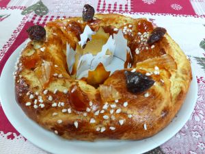 Recette Brioche des rois bordelaise