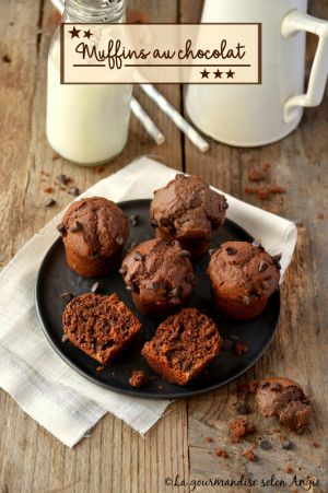 Recette Muffins au chocolat #vegan