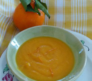 Recette Velouté de carottes au cumin et orange
