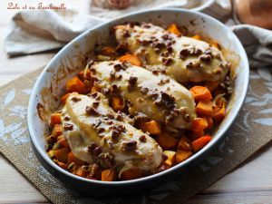Recette Blancs de poulet rôti au sirop d’érable