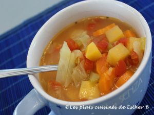 Recette Soupe aux légumes maison