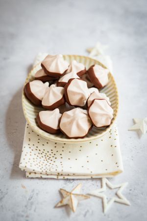 Recette Petites meringues au cacao