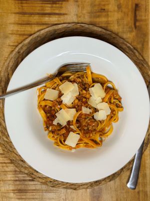 Recette Tagliatelle alla salsiccia