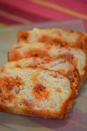 Recette Cake au chorizo