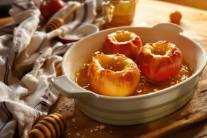 Recette Ces pommes rôties contiennent un secret sucré-salé (impossible d’y résister)