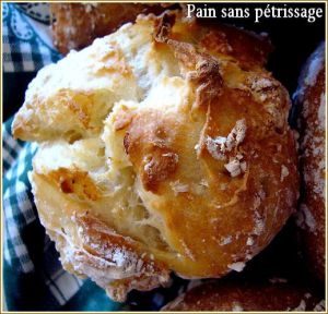 Recette Pain sans pétrissage