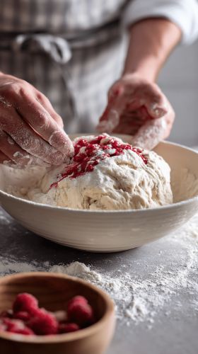 Recette Warm Raspberry Cinnamon Rolls: A Sweet Twist on Tradition