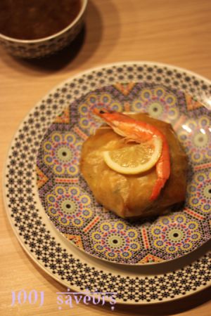 Recette Mini Pastillas aux poisson et fruits de mer
