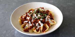 Recette Turkish Turkey Chili Pasta