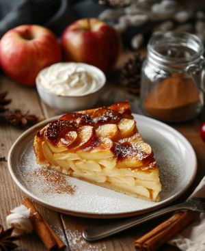 Recette Délicieuse : Comment Préparer un Gâteau aux Pommes Caramélisées
