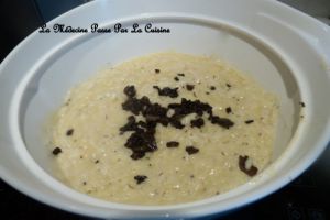 Recette Risotto à la Crème d'Isigny aux truffes