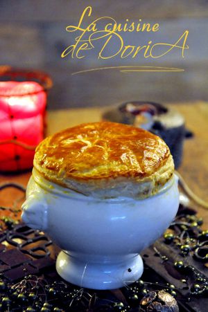 Recette Cocotte lutée de pintade & champignons des bois