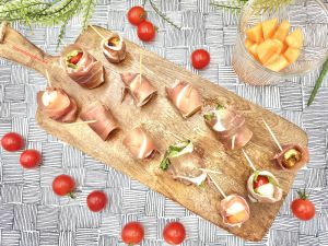Recette Roulés jambon variés