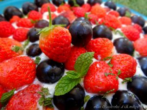 Recette Tarte aux fraises (avec option vegan)