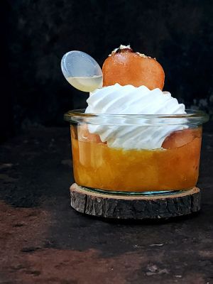 Recette Verrines de baba à l'orange