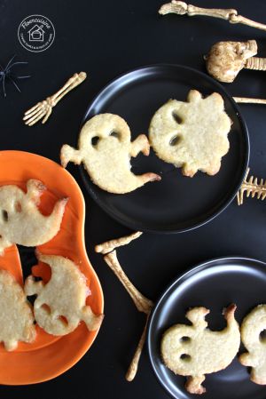 Recette Biscuits fantômes citronnés : une recette gourmande d’Halloween