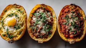 Recette Courge Spaghetti