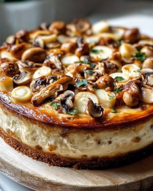Recette Cake Savoureux Champignons : Recette Facile et Délicieuse