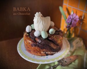 Recette Babka inspirée du Krantz au chocolat de Yotam Ottolenghi