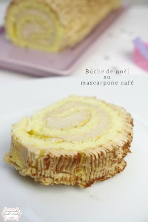 Recette Bûche traditionnelle au café et mascarpone