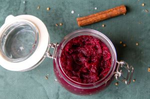 Recette Relish maison à la betterave rouge