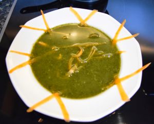 Recette Soupe aux fanes de carottes