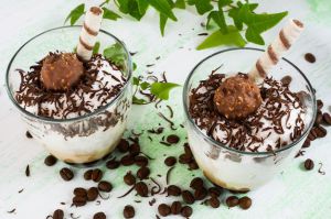 Recette Panna Cotta Bio menthe chocolat sans œufs, blé, gluten