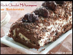 Recette Roulé Chocolat - Mascarpone au Mandarines