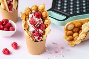 Recette Des gaufres Bubble waffle