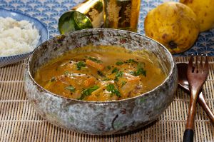 Recette Curry de coings aux légumes