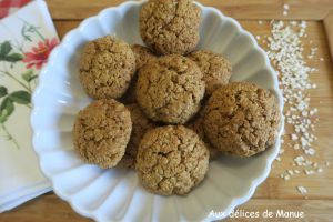 Recette Biscuits croustillants aux flocons d'avoine et noix de coco