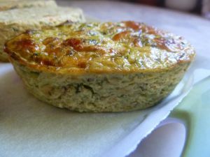 Recette Flans de courgettes individuels au piment d'Espelette option crème de coriandre (ou non) entrée ou apéro