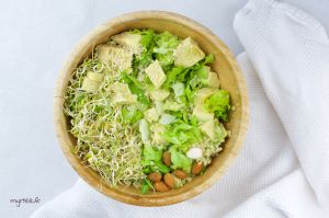 Recette Salade de boulgour saveur asiatique VEGAN