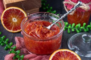 Recette Marmelade d’oranges sanguines