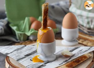 Recette Oeufs à la coque au air fryer