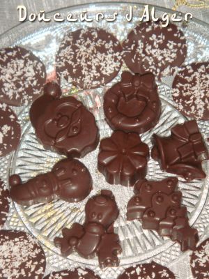 Recette Petits chocolats pour Noël